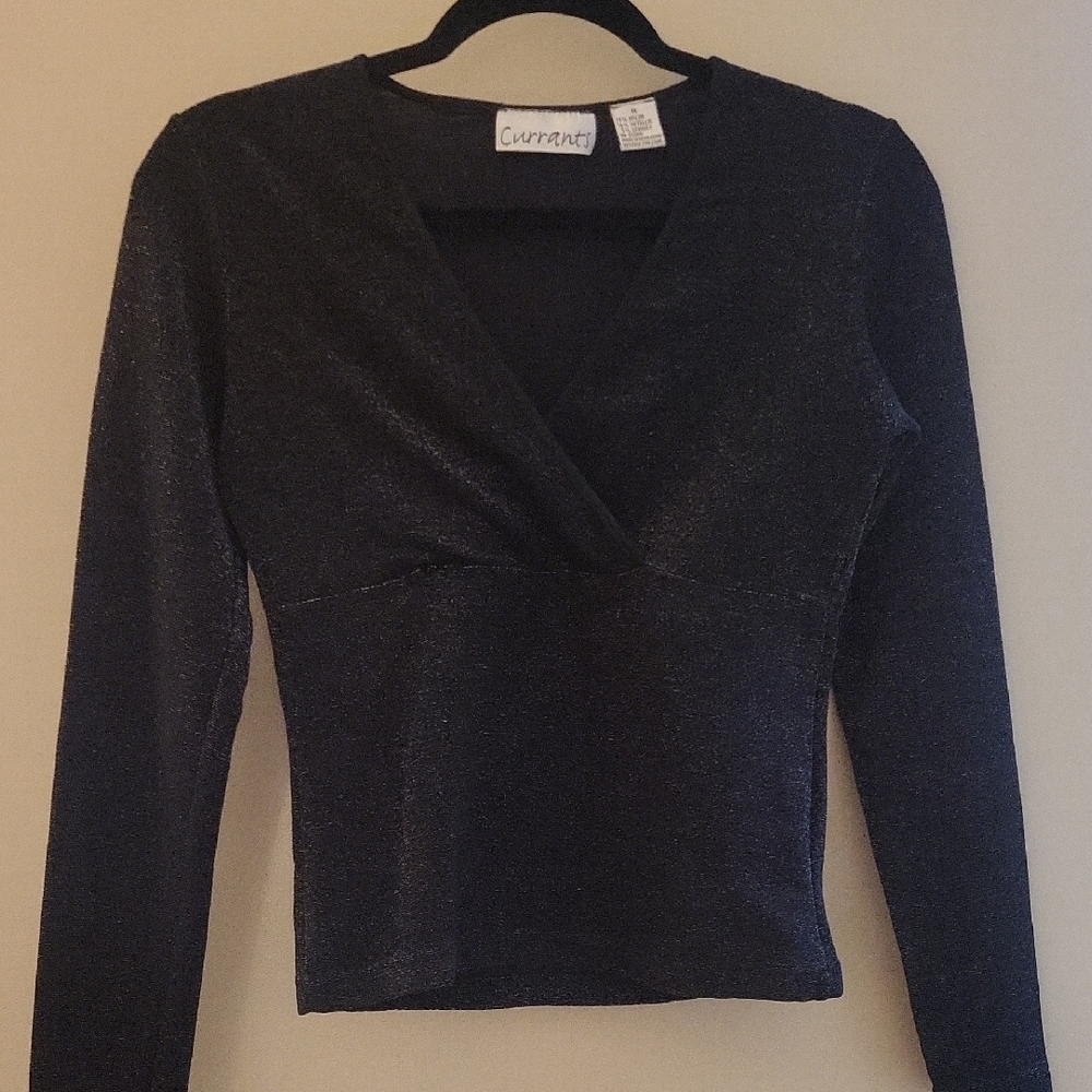 Black Long Sleeve Top